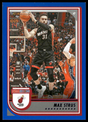 2022-23 Hoops #102 Max Strus Blue Miami Heat