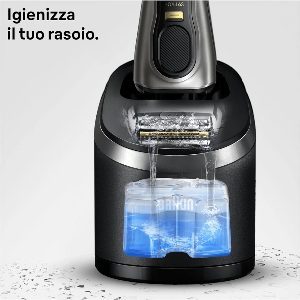 BRAUN 6 Cartucce Ricarica Liquido Stazione Pulizia Clean&Charge Clean&Renew - Immagine 2 di 4