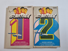 Star Trek 1 & 2 James Blish Corgi Vintage Paperback 1973