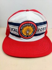 Vintage USA MADE Union Local 2088 Electrical Trucker Hat Snapback Cap