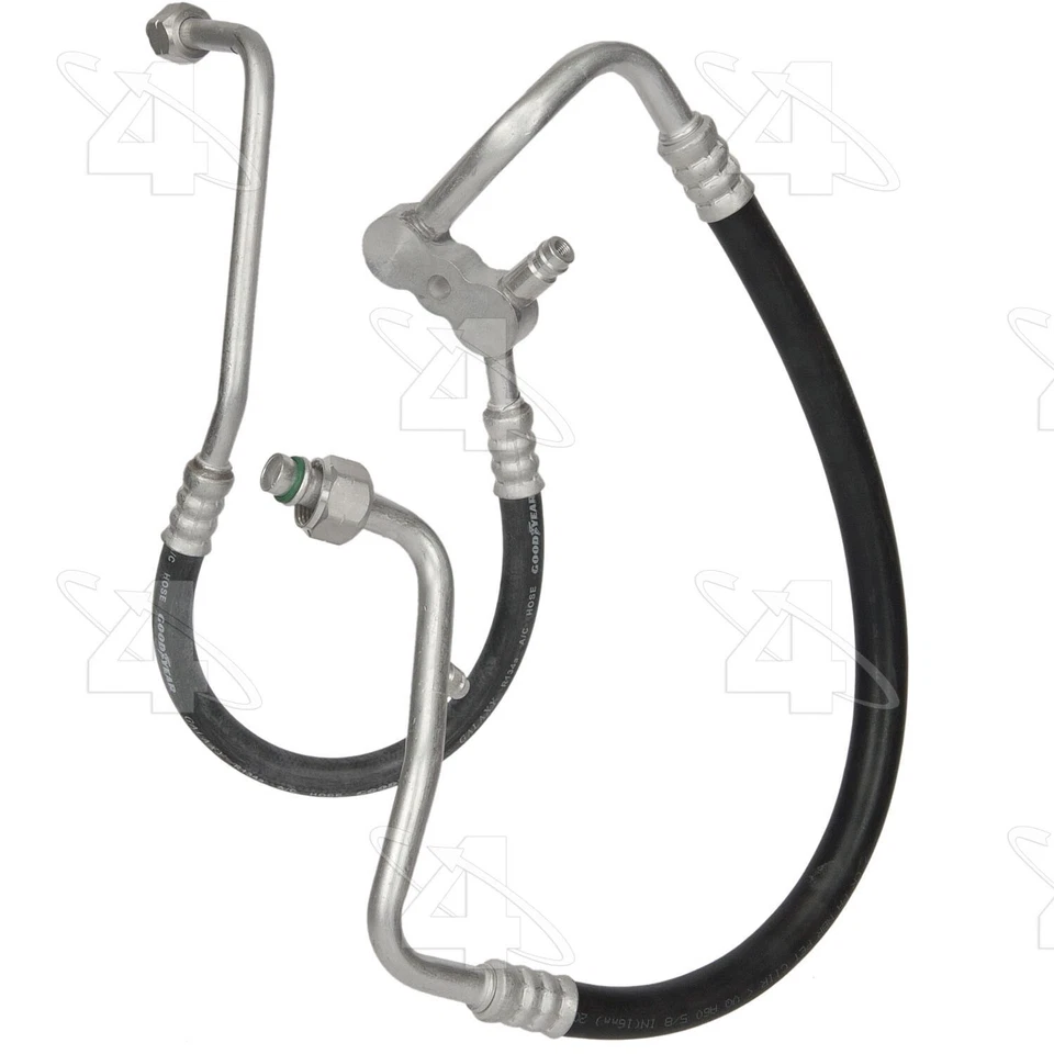 For 1994-1995 GMC K2500 Suburban A/C Manifold Hose Assembly 4 Seasons 413DM38  - Image 4 of 4