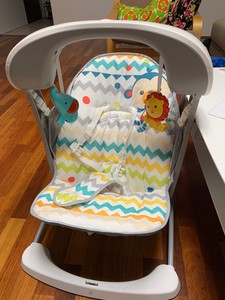 colourful carnival take along swing & seat