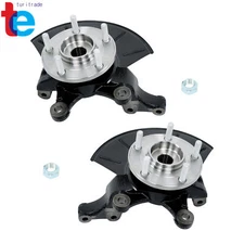 01-04 For Ford Escape L4 2.0L Pair Front Wheel Bearing Hub Steering Knuckle Assy