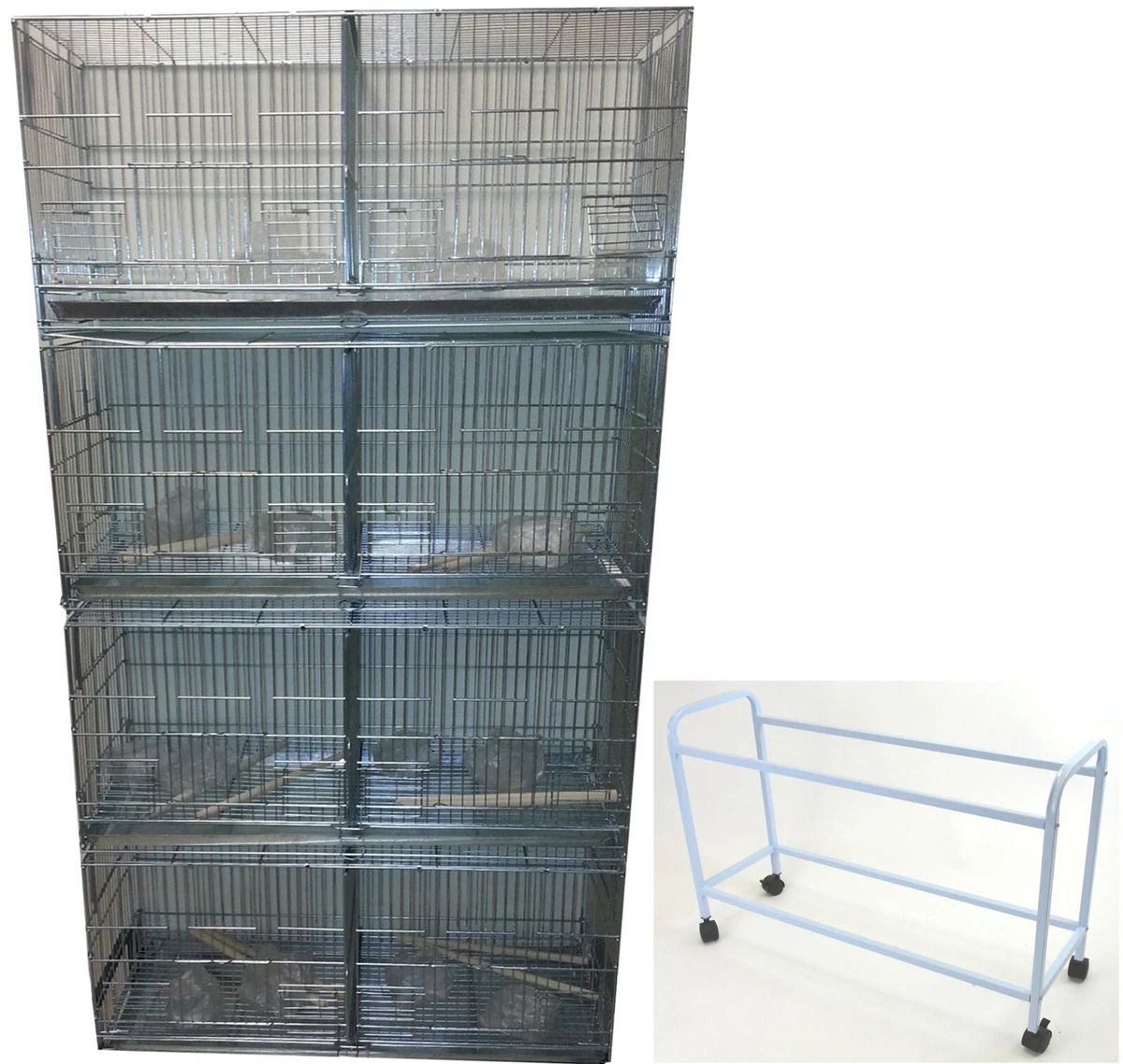 Breeder top bird cages