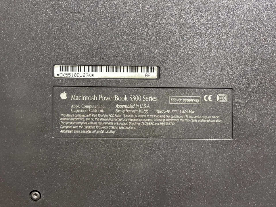 macintosh powerbook 5300c - Photo 3/4