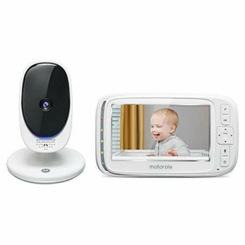 Motorola Comfort 50 Video Baby Monitor 5" Color Screen Two Way Audio Baby Camera
