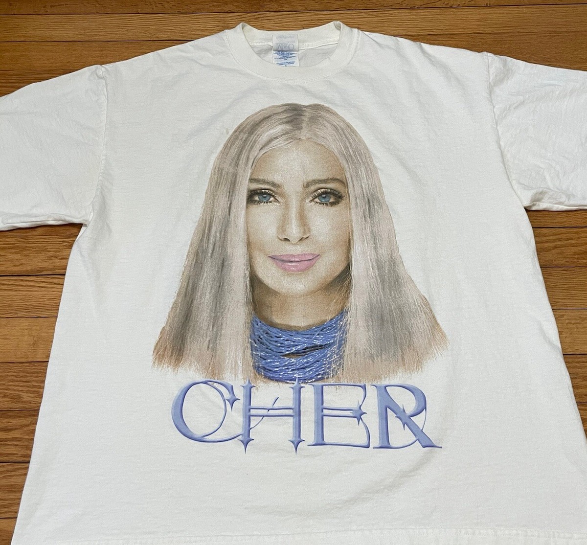 Vtg Y2K 2003 Cher Living Proof Farewell Tour T-Shirt Size XL | eBay
