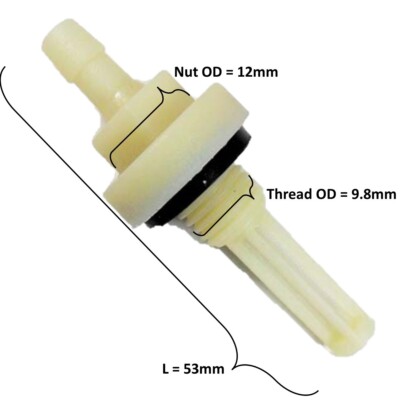 Realtree RTK 100 Go Kart Fuel Filter