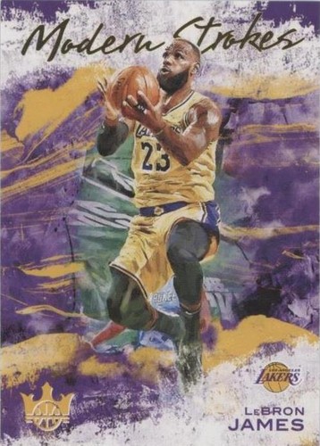 2020-21 Panini COURT kings LEBRON JAMES - Contemporaries- 25/99 