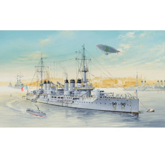 HOBBY BOSS 86504 MAQUETTE FRENCH NAVY PRE-DREADNOUGHT BATTLESHIP VOLTAIRE 1/350 - Photo 1/1