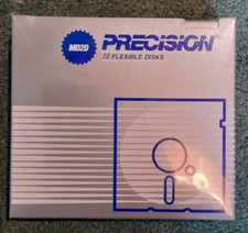 Precision Flexible Disks Micro 2D Diskettes Sealed Unopened 10 Pack 5¼"