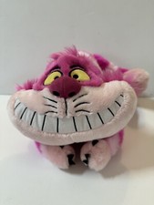 Disney Store Alice in Wonderland PINK CHESHIRE CAT 17" Plush STUFFED ANIMAL Toy