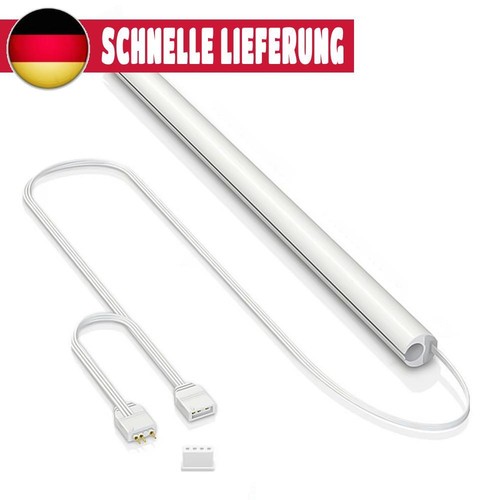 2 Stück Silikonschlauch 5V 3PIN ARGB Leuchthülse Wasserkühlungsrohr (34,5 cm)