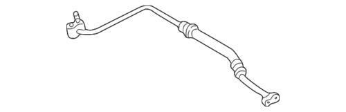 Manguera de succión del aire acondicionado inferior para Kia Sedona 2002-2005 (N/P 1K52Y61462C)