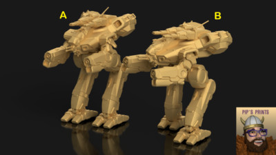 MAD-B Marauder ''Blight'' Mech For Battletech CGL Scale Syllogy Two Variations!