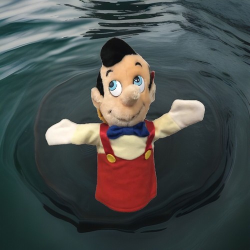 Disney Pinocchio Plush Hand Puppet Toy Magic Kingdom Club Cover Vintage 90’s - 第 2/9 張圖片