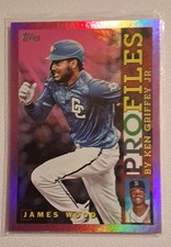 2026 Topps Series 1 - Topps Profiles James Wood #TP-15 Pink Foil
