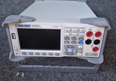 Siglent SDM3065X Digitalmultimeter   6 ½ Stellen   Benchtop   Gebraucht 
