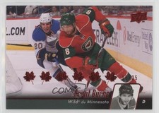 2010-11 Upper Deck French Red 18/25 Brent Burns #107 4p5