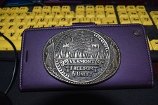 TONY LAMA GREAT STATE SEAL OF THE STATE OF VERMONT FIRST EDITION