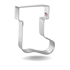 Stocking Christmas 4'' Cookie Cutter Metal Holiday Stockings