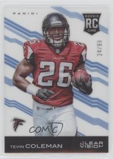 2015 Panini Clear Vision Rookie Variation Blue 24/99 Tevin Coleman #116 0q3