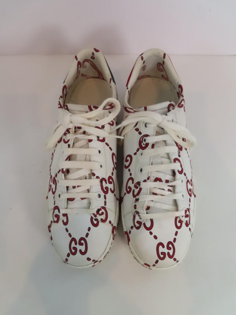 靴 GUCCI REGENT GREAT WHITE 38 500877_DRW00_9522_001_100_0000
