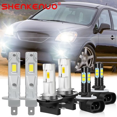 For Kia Optima 2011 2012 2013 6pcs LED Headlight High/Low Beam + Fog light bulbs