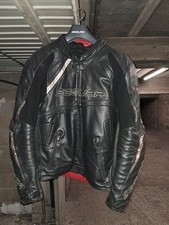 Veste Moto Cuir SEGURA – Look Vintage / Café Racer - Bon état.