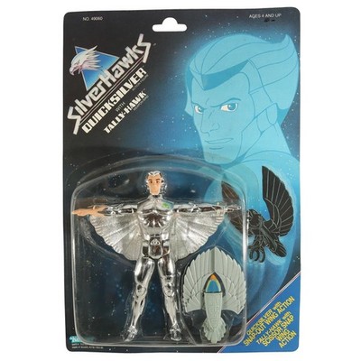 Quicksilver with Tally-Hawk - Kenner Silver Hawks / Silverhawks - MOC