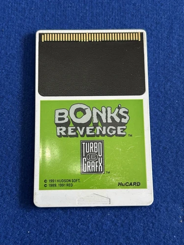 Bonk's Revenge (TurboGrafx-16, 1991) HuCard Only!