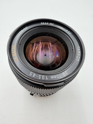 Tamron 28-70mm f/3.5-4.5 CF Macro BBAR MC Adaptall 2 Lens for Minolta MD