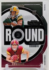 2024 Panini Contenders - MarShawn Lloyd Luke McCaffrey Card 14 Round Numbers