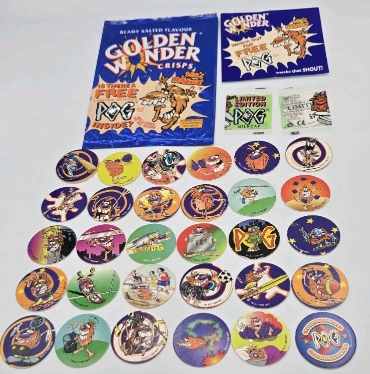 Paquet Scellé Panini Calcio Stars Pog Caps 1996 - Neuf