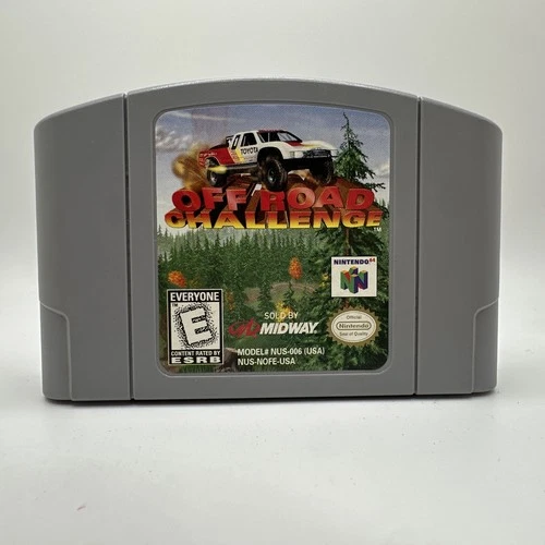 Off Road Challenge (Nintendo 64, 1998) N64 Authentic Game Cartridge TESTED
