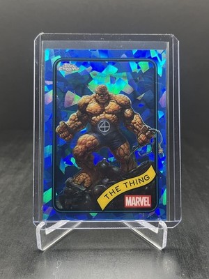 2025 Topps Chrome Marvel Sapphire The Thing #109 (C)