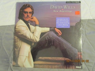 David Wills New Beginnings SEALED Vinyl LP 1984 NEW Record Eyes Of A Stranger
