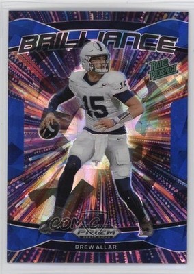 2025 Panini Prizm Draft Picks Brilliance Blue Ice 2/149 Drew Allar #7 1p4b