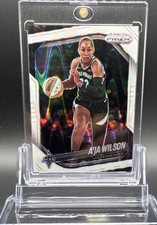 Panini 2023 Prizm WNBA A'ja Wilson #76 Las Vegas Aces Basketball Card