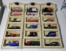 18 Piece Lledo Plc. Days Gone. Standard Oil,Chevron Gas Commemorative Models