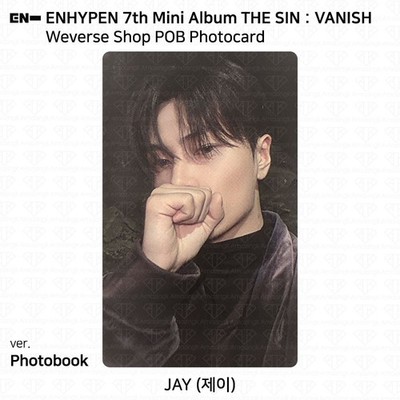 Enhypen 7th Mini Album The Sin : Vanish Weverse POB Photocard KPOP
