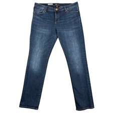 KUT from the Kloth Womens 12 Catherine Boyfriend Jeans Dark Wash