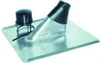 Televes SPAZ48 SparrenhalterzubehöR - Set Mit Bleiblechziegel Und Dichtungsmansc