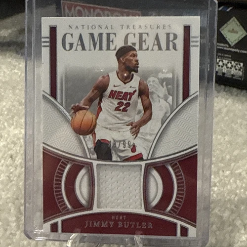 2023 National Treasures Jimmy Butler #PATCH Game Gear /99 Game Worn Jersey