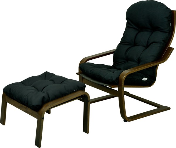 Cojín acolchado para sillón IKEA POANG PELO, cojín IKEA reposapiés 