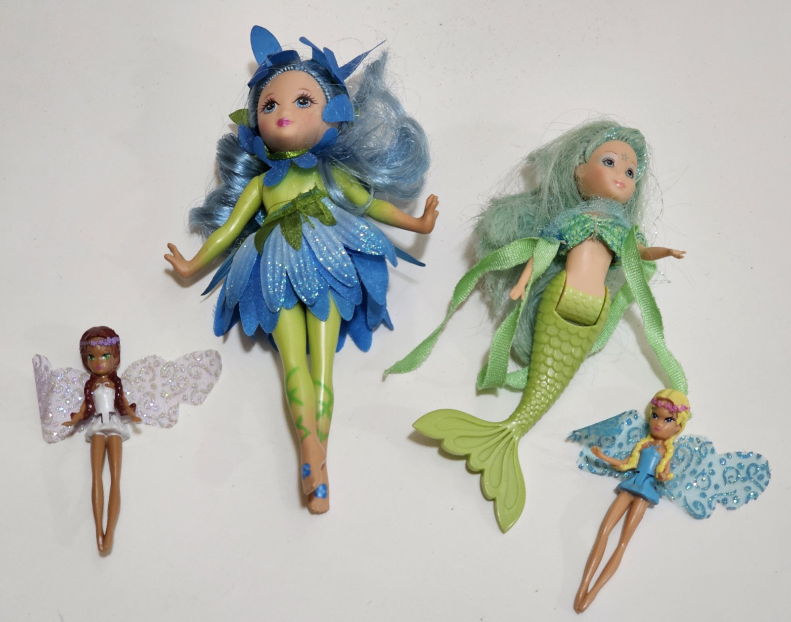 Barbie Fairytopia Petal Pixies Sprites Quilla Bella Jitterwing