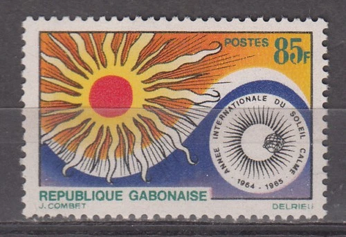 W GABON 0179 INTERNATIONAL QUIET SUN YEAR