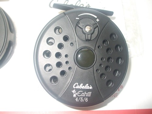 LOT OF 3 CABELA'S FLY REELS NEW CAHILL 4/5/6 WT + TWO ARE BOXED - 第 6/7 張圖片