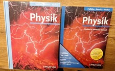 Halliday, Resnick,  Walker - Physik -  Lehrbuch + Lösungen (Lösungsbuch englisch