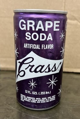 Vintage Coca Cola Crass Grape Soda Can 12oz Rare | eBay